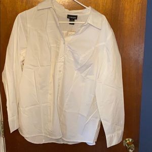 Lane Bryant shirt white side 18